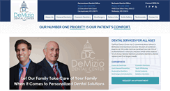 Desktop Screenshot of demiziodental.com